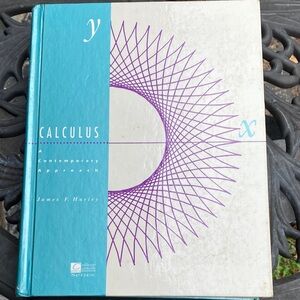 Contemporary Calculus Textbook with Teal and Purple Design